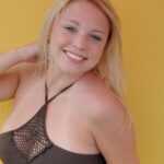 Chubby amateur babe Crystal exposes her bosom and masturbates with vegetables