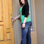 Petite amateur cutie Myra shows her hot titties and fabulous ass in a solo