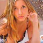 Marvelous amateur babe Nicole flashing her sexy booty and pussy in public