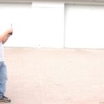 Model Sherie gets caught in public flashing her big tits and sexy pussy