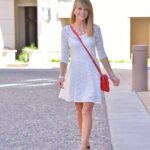 Blonde Lauren strips her dress & teases with her ass with tan lines in public