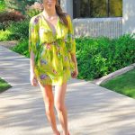 Amateur babe Malena flashes her pussy in a public upskirt before getting nude