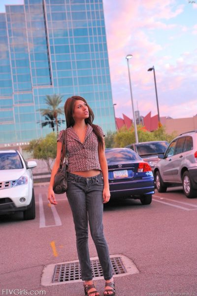 Gorgeous blue-eyed teen with adorable tits Shyla reveals her body in public Gorgeous blue-eyed teen with adorable tits Shyla reveals her body in public Image #17