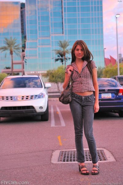 Gorgeous blue-eyed teen with adorable tits Shyla reveals her body in public Gorgeous blue-eyed teen with adorable tits Shyla reveals her body in public Image #18