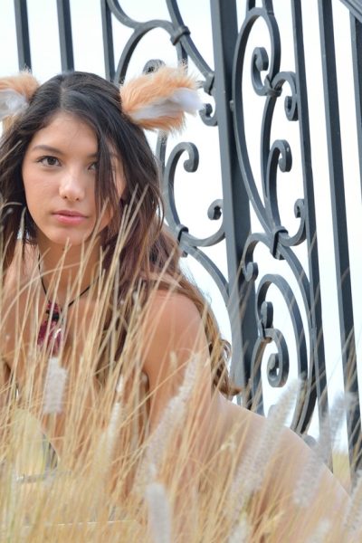 Amateur honey Melody swallowing and riding a massive plastic cock Image #20