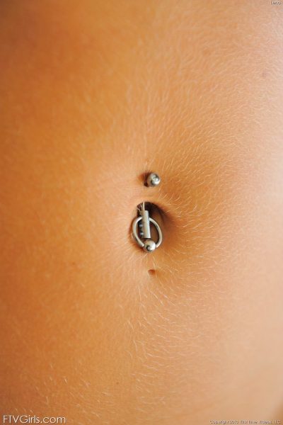 Glamorous babe Lena fisting her welcoming pink pussy from behind Image #6