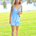 Glamour babe Ginger toys her shaved pussy with a veggie and with her dildos