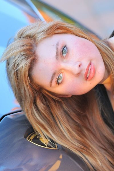 Horny beauty Mia unveils her sweet muff and poses in front of a Lamborghini Horny beauty Mia unveils her sweet muff and poses in front of a Lamborghini Image #15