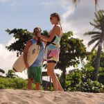 Sexy bikini model Carli removes her top & shows her natural boobs at the beach