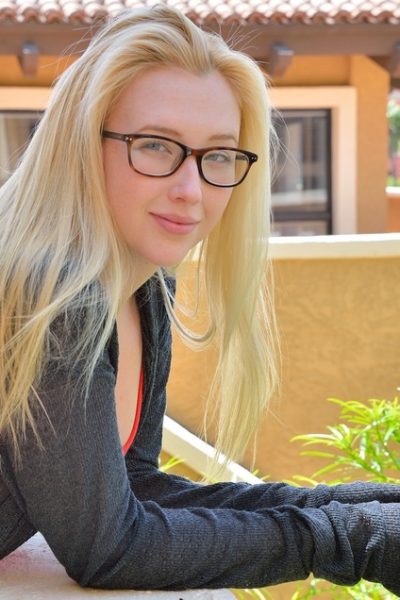 Stunning blonde teen enjoys ramming her tight pussy with toys Stunning blonde teen enjoys ramming her tight pussy with toys Image #1