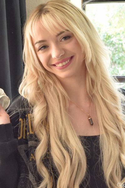 Charming babe Cecilia flaunts her hot ass in a sexy striptease in high heels Image #21